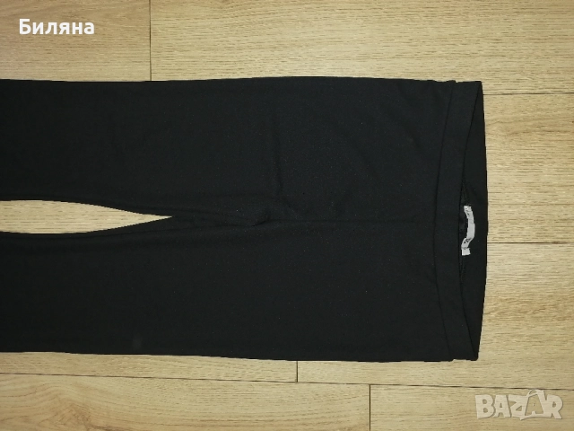 Еластичен панталон с широк крачол, снимка 2 - Панталони - 51556069