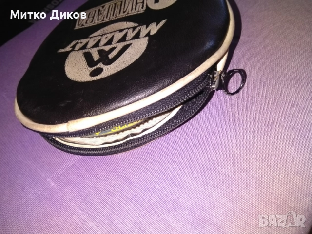 Маркова хилка с кожен калъф обратна страна трева Schildkrot Olympia Backside, снимка 16 - Тенис - 51515115