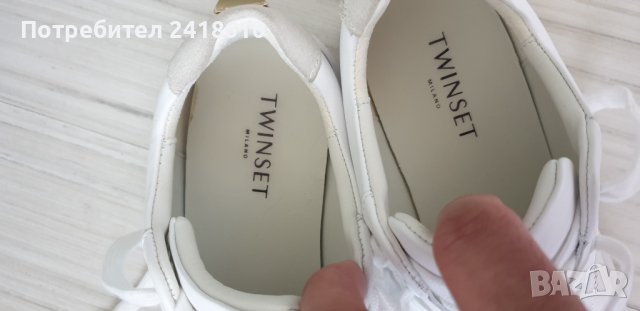 TWINSET Leather Sneakers Womens Size 39/25см ОРИГИНАЛ! Естествена кожа!, снимка 11 - Кецове - 41856094