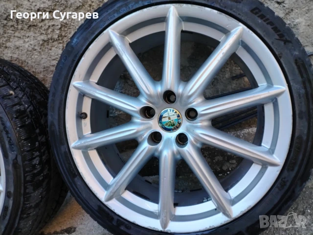 Джанти TI oт Алфа Ромео 159, снимка 9 - Гуми и джанти - 51319150