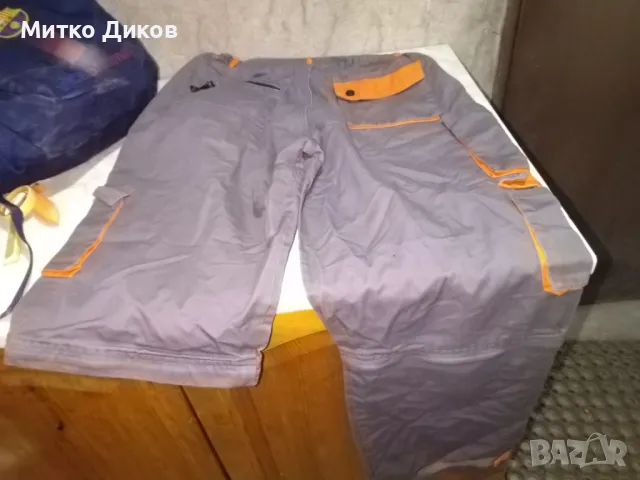 Марков работен панталон Стенсо със свалящи крачоли и става къс размер 48- М-дълж-107см и в ханша 48 , снимка 10 - Панталони - 49349519