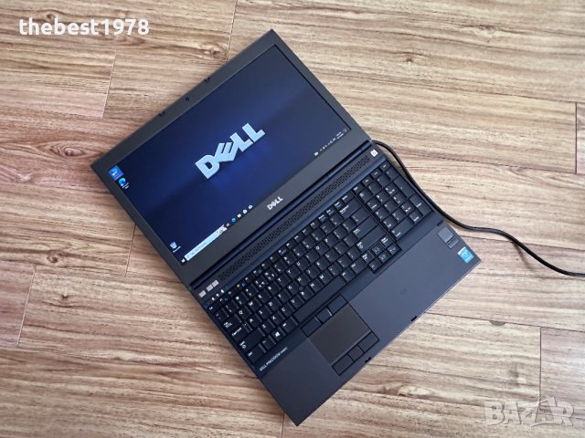 15.6 Dell M4800`Core i7-4810MQ/16GB RAM/256GB SSD/Nvidia K2100M/Full HD IPS/Подсветка, снимка 5 - Лаптопи за работа - 41885223