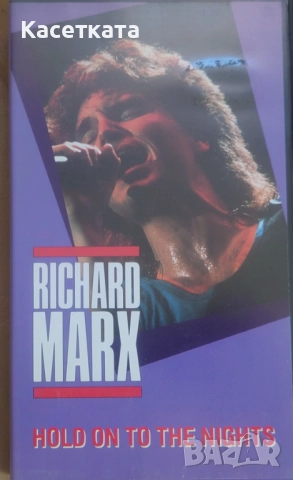 Видеокасета VHS Richard Marx ‎– Hold On To The Nights