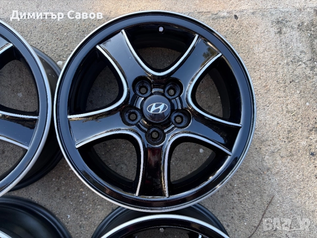 4 броя алуминиеви джанти за Hyundai Santa Fe  16, снимка 7 - Гуми и джанти - 52031272