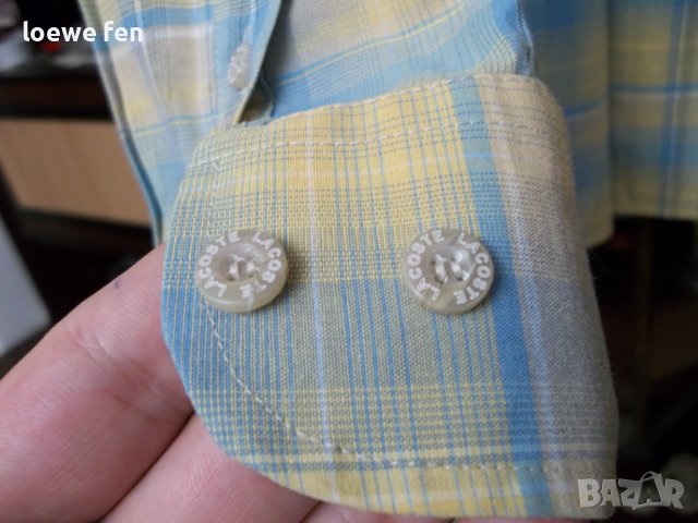 La Coste Lacoste чисто нова мъжка риза уникална! Made In France ! 120 см гръдна обиколка !, снимка 9 - Ризи - 41927022