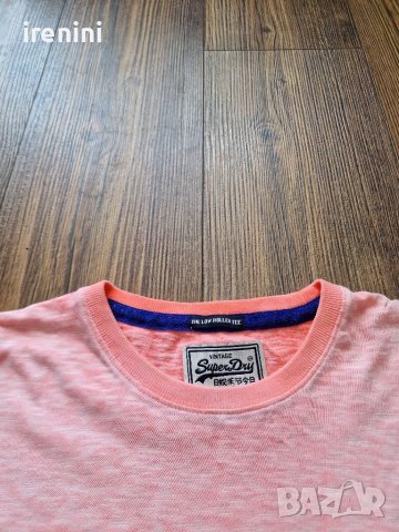 Страхотна мъжка тениска SUPERDRY размер L, снимка 4 - Тениски - 41662044