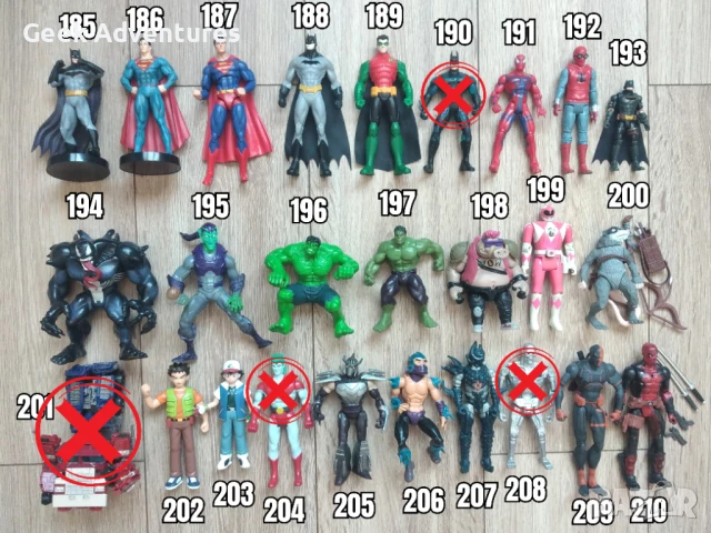 Колекционерски Екшън Фигурки - Batman Marvel Funko Pop Action Figures, снимка 8 - Колекции - 47499376