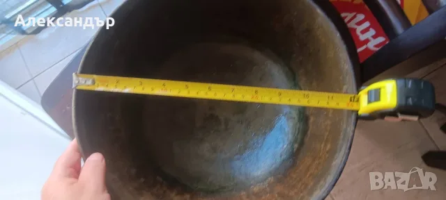 Старинни  български медни калайдисани тави