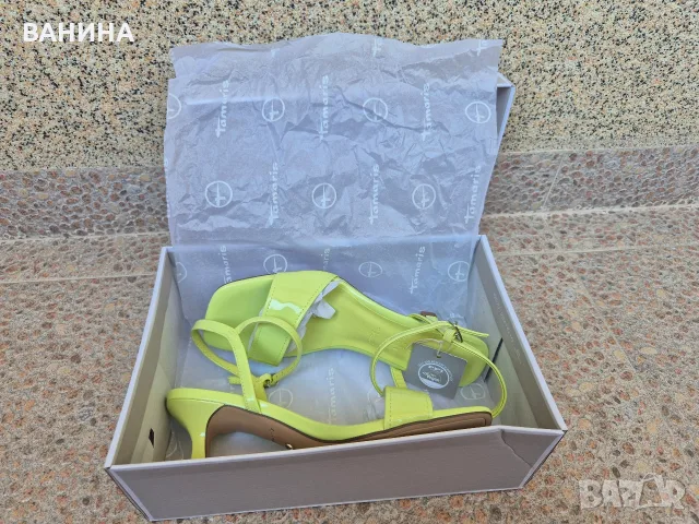 НОВИ! TAMARIS ДАМСКИ САНДАЛИ 38 НОМЕР, снимка 6 - Сандали - 55799648