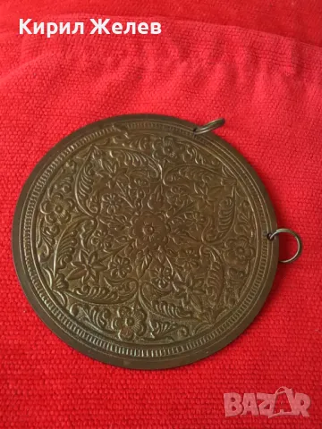 ГОЛЯМА БРОНЗОВА ФЛОРАЛНО ОРНАМЕНТИРАНА ДЕКОРАЦИЯ ПАНО за СТЕНА ИЗКЛЮЧИТЕЛНО КРАСИВО МАЙСТОРСКО 30946, снимка 11 - Декорация за дома - 38129326