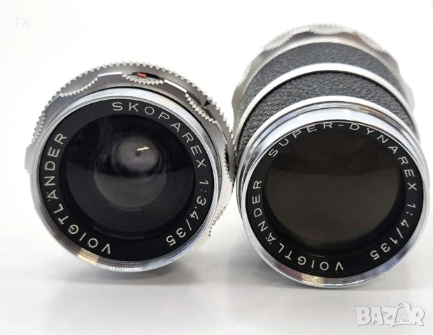 Voigtländer Skoparex 35mm и Super-Dynarex 135mm