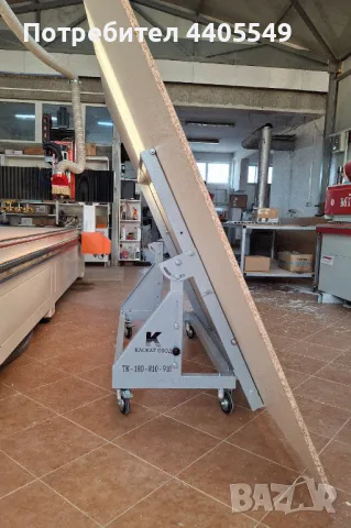 Количка за ПДЧ и МДФ плоскости , транспорт и зареждане на Форматен циркуляр и CNC машини, снимка 3 - Други машини и части - 49361864