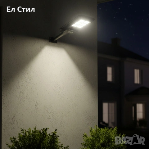 Стойка за соларно осветително тяло Φ48 × 50 см – здрава стоманена стойка за монтаж, снимка 3 - Други стоки за дома - 53565347