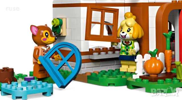 НОВО! LEGO Animal Crossing 77049 Kъщата на Isabelle , снимка 7 - Конструктори - 53618901