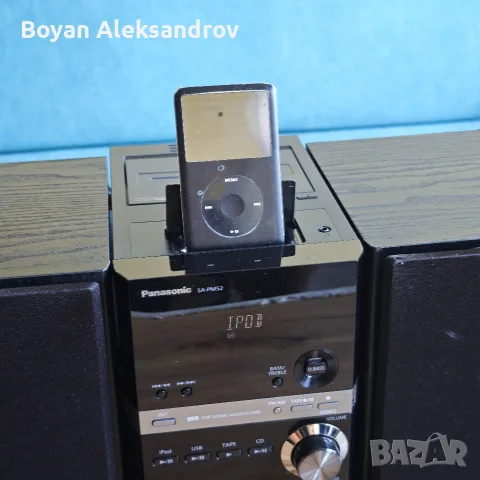 Panasonic SA-PM52 с USB и iPod Док , снимка 4 - Аудиосистеми - 56139612