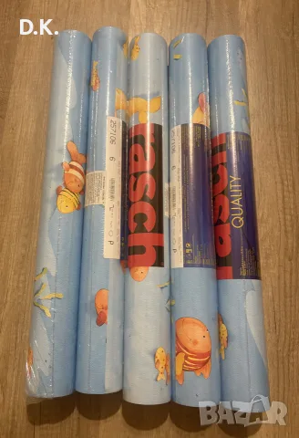 Тапети за детска стая Rasch(Германия). 5ролки с обща цена 75€. 