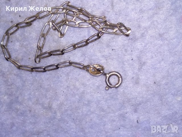 ФИНА СРЕБЪРНА ВИНТИДЖ СТИЛ ГРИВНА СРЕБРО 925 ПРОБА 31358, снимка 9 - Гривни - 41472600