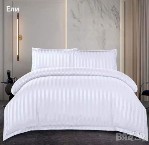 Луксозни спални комплекти от памучен сатен , снимка 3 - Спално бельо - 41461105