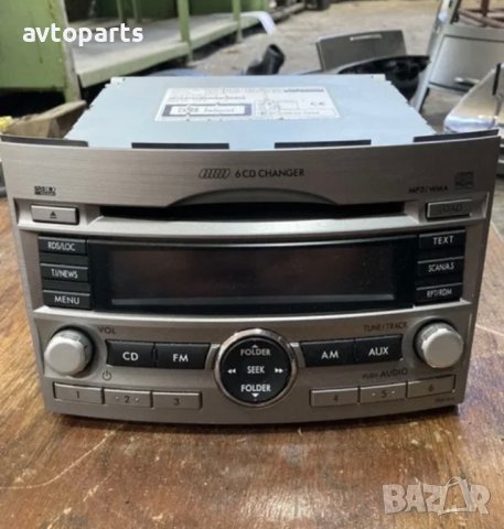 Subaru legacy 2011година оригинално Сд радио