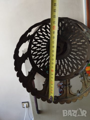 Стара поставка за саксия,кашпа, снимка 5 - Други ценни предмети - 42192302