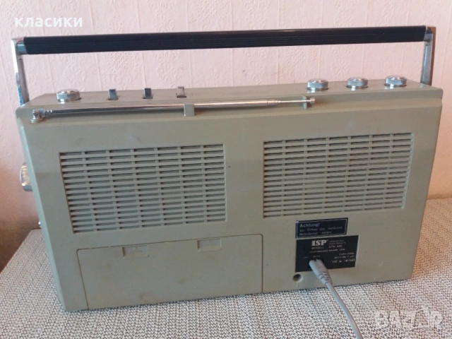 Радиокасетофон ISP STR-480., снимка 7 - Радиокасетофони, транзистори - 53454390