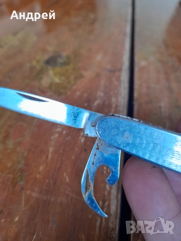 Стар джобен нож,ножче,ножка #154, снимка 4 - Други ценни предмети - 52136482