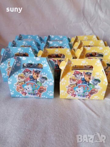 Кутийки за лакомства и подаръчета Пес патрул