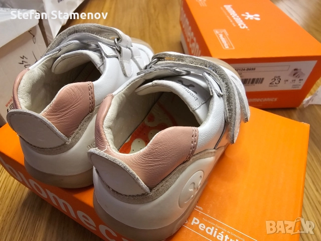 Детски маратонки за прохождане Biomecanics Sporco 23 номер, снимка 4 - Детски маратонки - 52860404