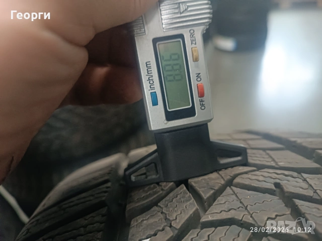 4бр.зимни гуми 225/50/17 Dunlop, снимка 2 - Гуми и джанти - 53666152