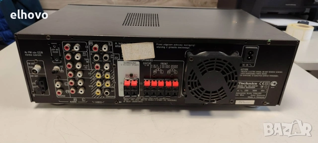 Ресивър Technics SA-AX540, снимка 5 - Ресийвъри, усилватели, смесителни пултове - 53380267