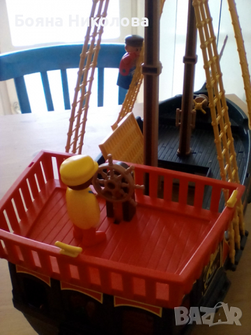 Голям пиратски кораб Плеймобил, Playmobil, снимка 8 - Коли, камиони, мотори, писти - 36156114