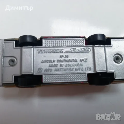 Ретро количка Matchbox No. 25 Ford Cortina MkII – Made in Bulgaria , снимка 5 - Колекции - 55779789