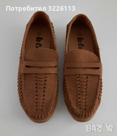 Мъжки обувки Lee Cooper C Ari Boat Shoe, размер - 41 /UK 7/., снимка 2 - Ежедневни обувки - 36238406