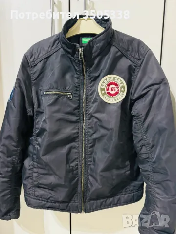 Подплатено яке в стил Biker на United Colors of Benetton за момче 