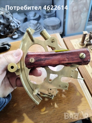 МОРСКИ СЕКСТАНТ , снимка 4 - Антикварни и старинни предмети - 53705572