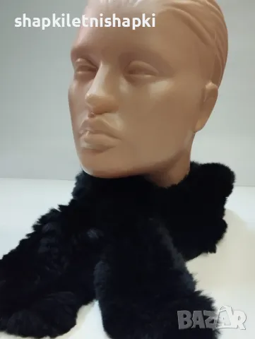 Дамски заешки шал,лукс 139