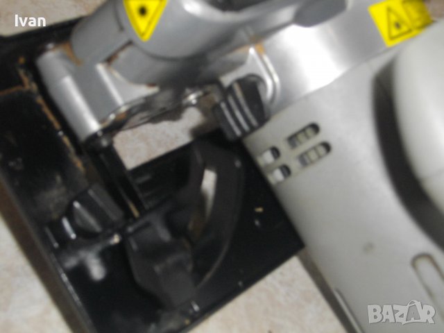 Лазерен Немски Ръчен Циркуляр-ф190мм-1200 Вата-ОТЛИЧЕН-Почти Нов-DURO DHKS1200 LASER-Реже 65мм, снимка 9 - Други инструменти - 40160147