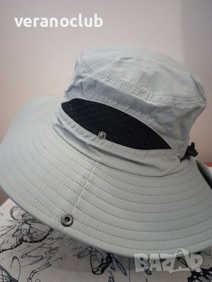 Рибарска шапка Сива, снимка 2 - Шапки - 41398782