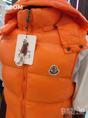 MONCLER елек с качулка,  грейка Унисекс, снимка 5 - Якета - 52222546
