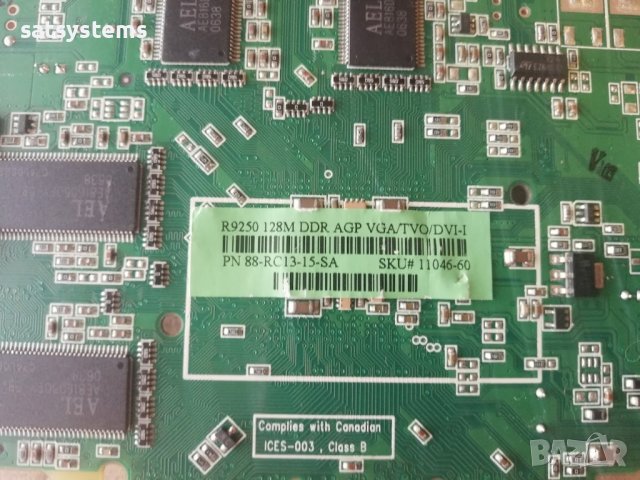 Видео карта ATi Radeon Sapphire R9250 Atlantis 128MB DDR 128bit AGP, снимка 9 - Видеокарти - 42729762