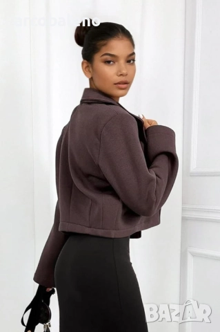 Дамско късо спортно сако Grace, 5цвята , снимка 7 - Сака - 52998194