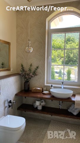 Плот за баня и кухня помощен плот работен плот Масивна дървесина, снимка 14 - Други - 33435958