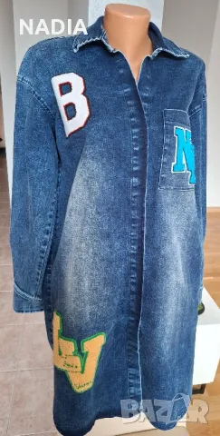 Дънкова рокла на Stela, снимка 3 - Рокли - 49149196