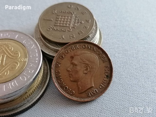 Монета - Великобритания - 1 фартинг | 1942г., снимка 2 - Нумизматика и бонистика - 39109229