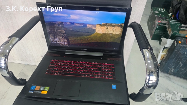 Лаптоп Lenovo Y70-70 Touch screen / i7, 512ssd , 16GB Ram / Nvidia 860, снимка 2 - Лаптопи за дома - 52409977