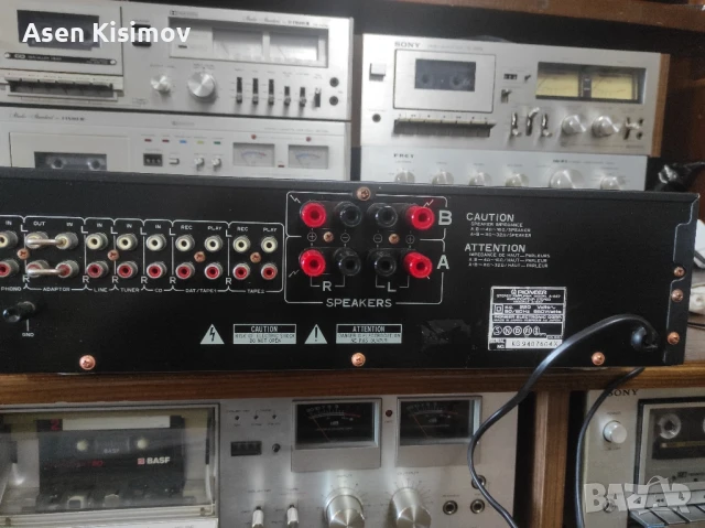 Pioneer A-447, снимка 7 - Ресийвъри, усилватели, смесителни пултове - 51315730