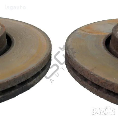 Комплект предни спирачни дискове Renault Megane II  ID: 140306, снимка 2 - Части - 48527636