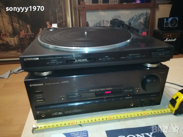 PIONEER УСИЛВАТЕЛ И ГРАМОФОН 1307231139LNV, снимка 2 - Ресийвъри, усилватели, смесителни пултове - 41537415