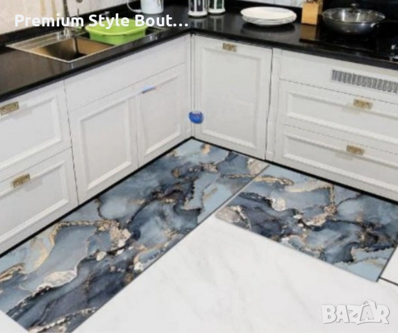 Комплект водоустойчиви постелки за кухня, различни цветове, снимка 7 - Аксесоари за кухня - 53667247