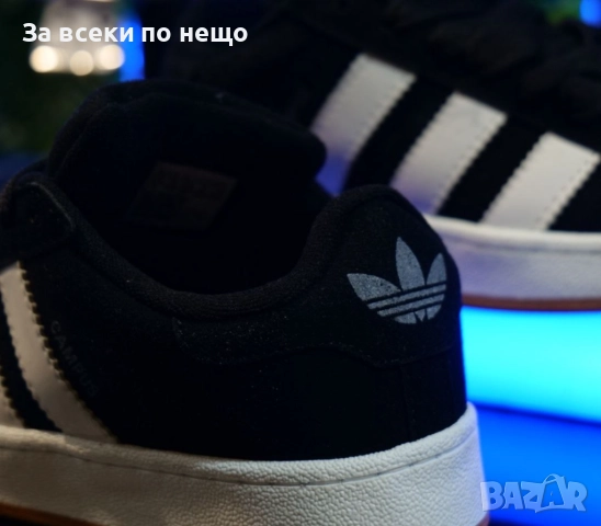 Adidas Campus Дамски Маратонки С Кутия👟Дамски Спортни Обувки Цвят - Черно Код S312, снимка 3 - Маратонки - 52427806